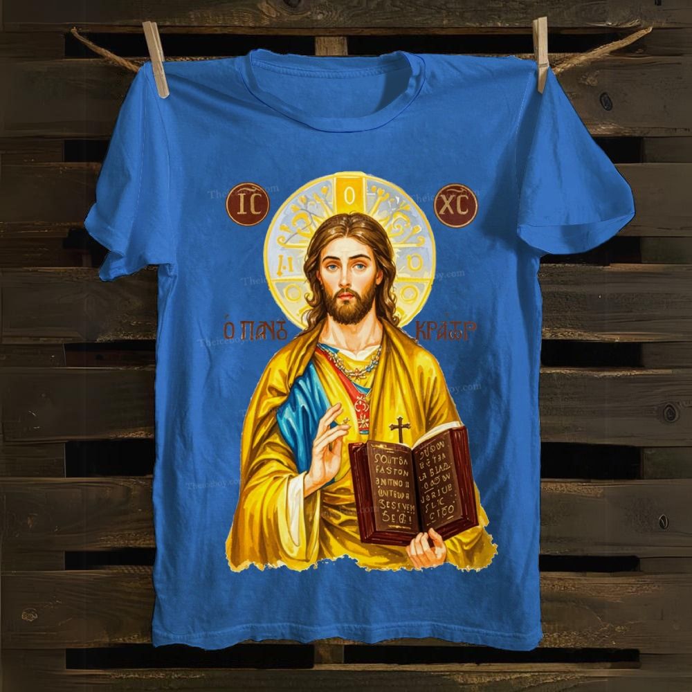 IC XC Jesus Victory Cotton T-shirt