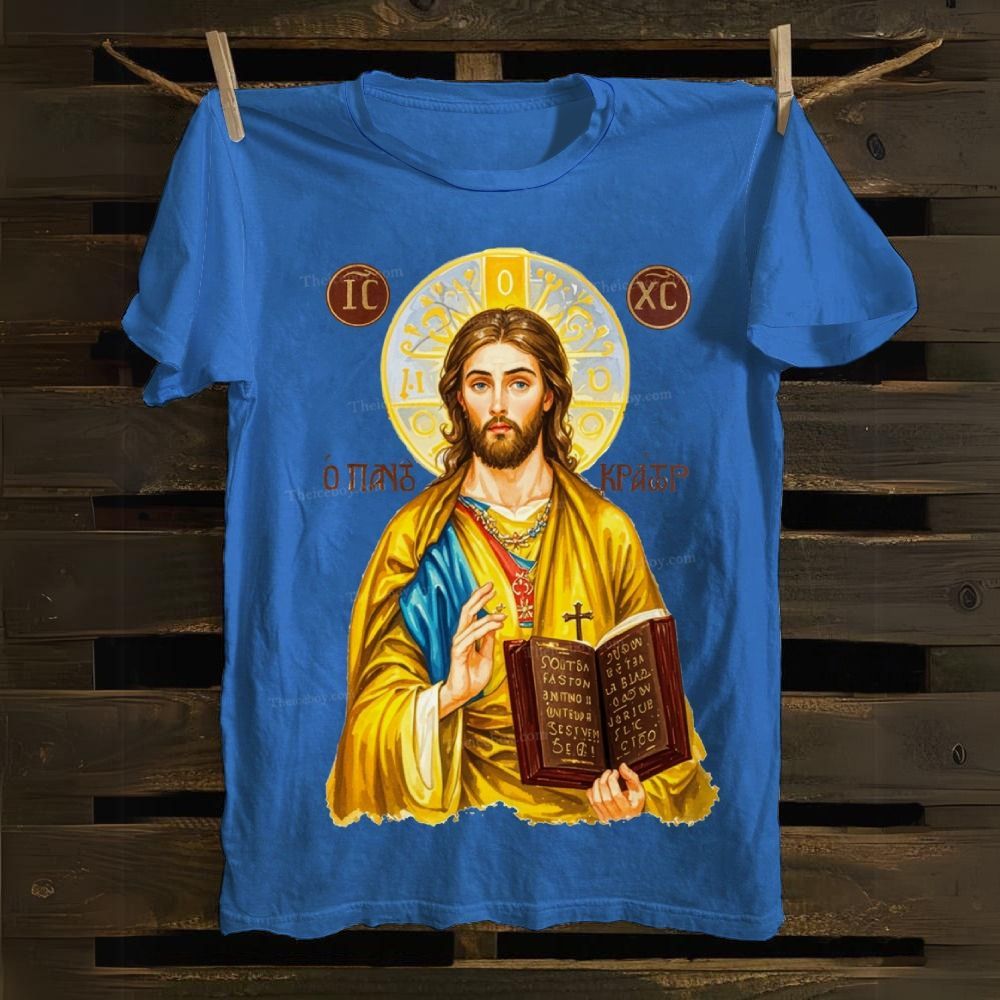IC XC Jesus Victory Cotton T-shirt