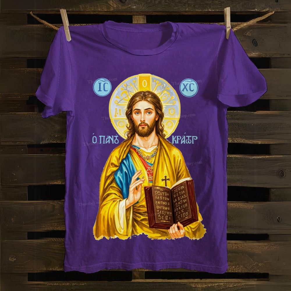 IC XC Jesus Victory Cotton T-shirt