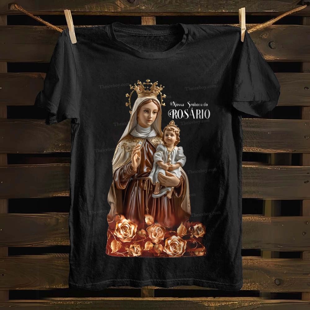 Nossa Senhora Do Rosário Cotton T-shirt