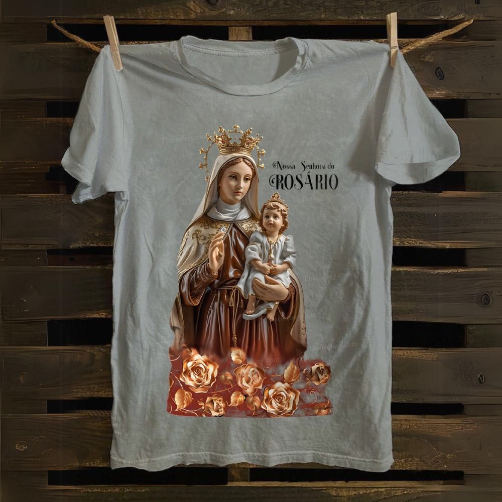 Nossa Senhora Do Rosário Cotton T-shirt