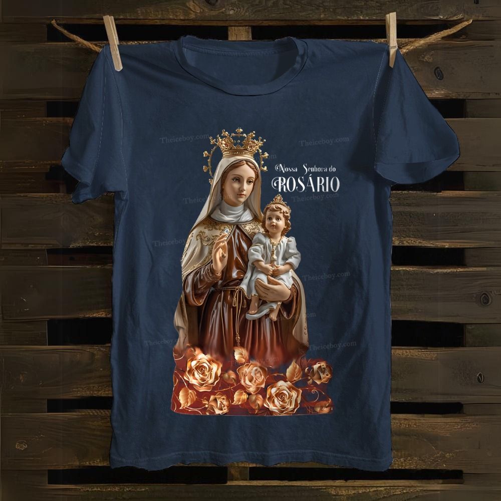 Nossa Senhora Do Rosário Cotton T-shirt