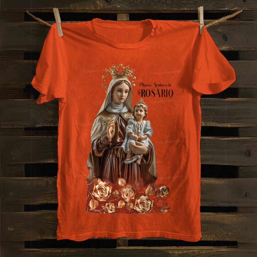 Nossa Senhora Do Rosário Cotton T-shirt