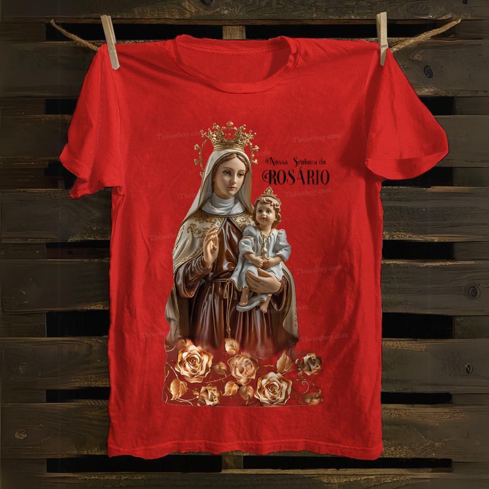 Nossa Senhora Do Rosário Cotton T-shirt