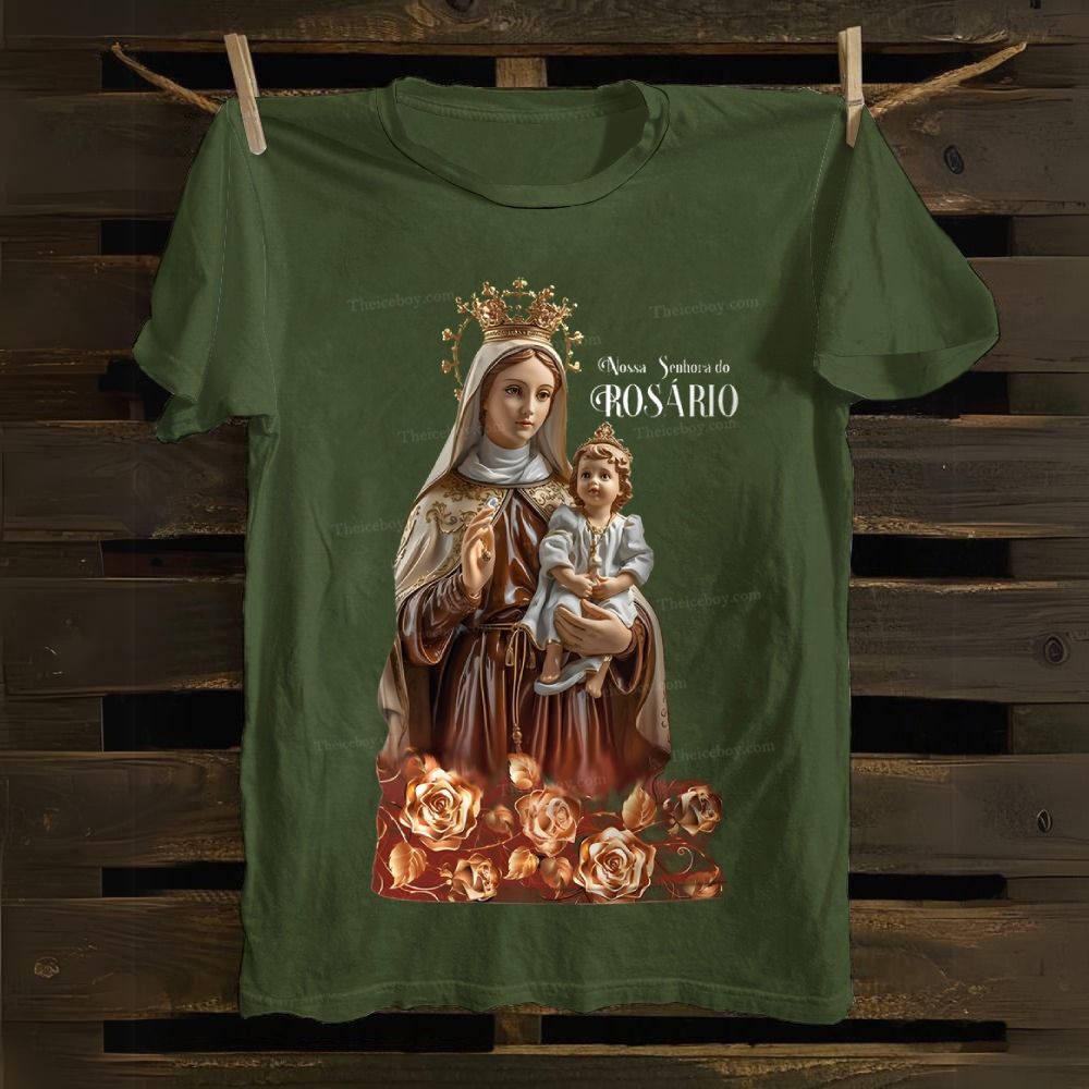 Nossa Senhora Do Rosário Cotton T-shirt