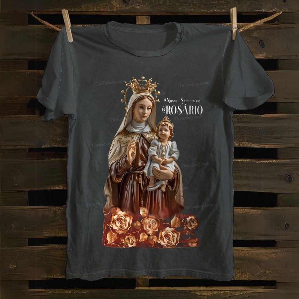 Nossa Senhora Do Rosário Cotton T-shirt