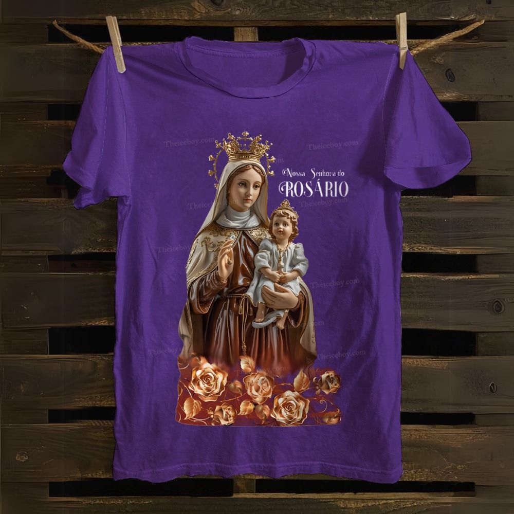 Nossa Senhora Do Rosário Cotton T-shirt