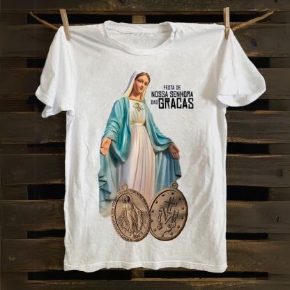 Thanks be to our Holy Mother Cotton T-shirt