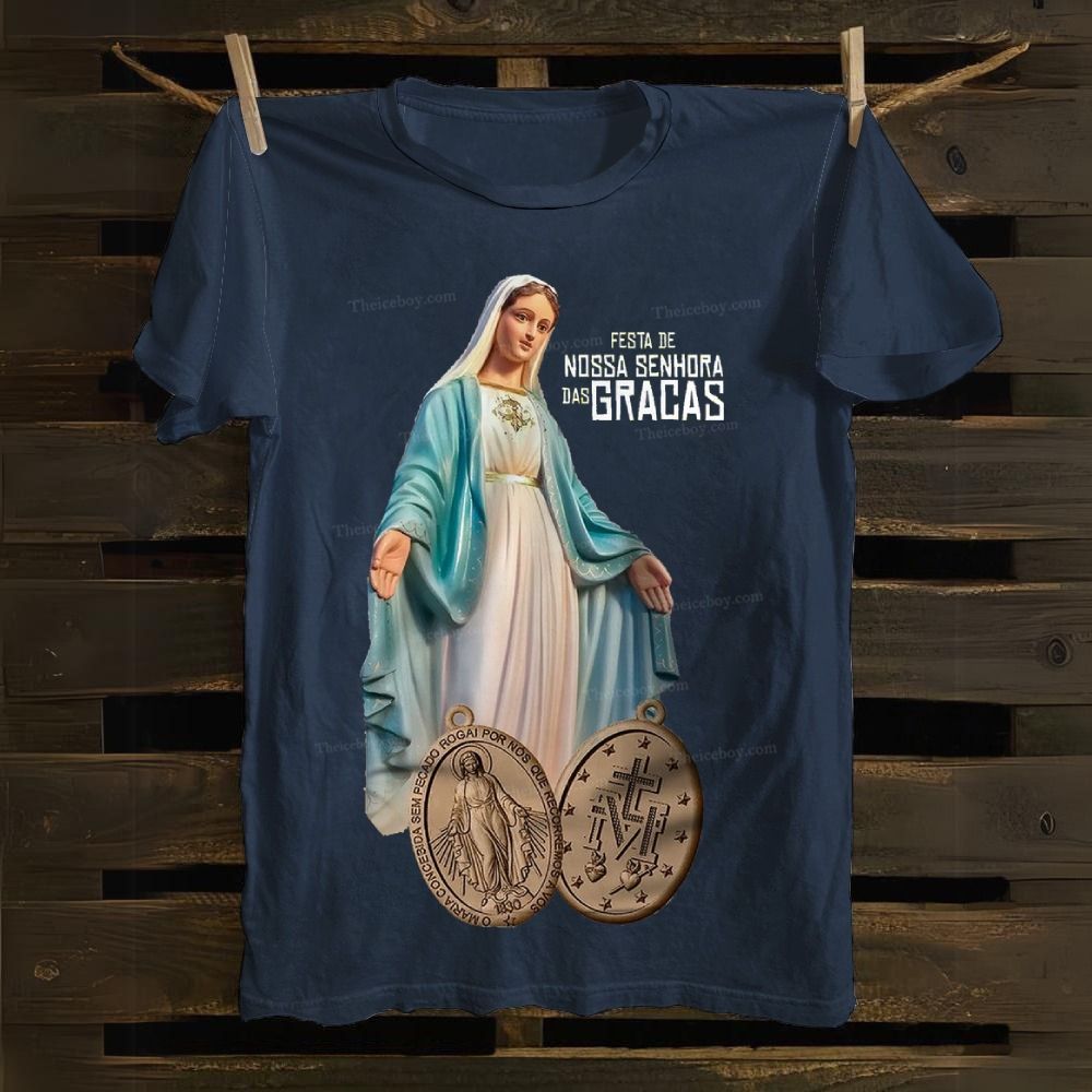 Thanks be to our Holy Mother Cotton T-shirt