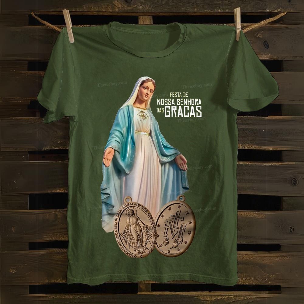 Thanks be to our Holy Mother Cotton T-shirt