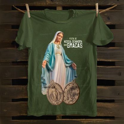 Thanks be to our Holy Mother Cotton T-shirt