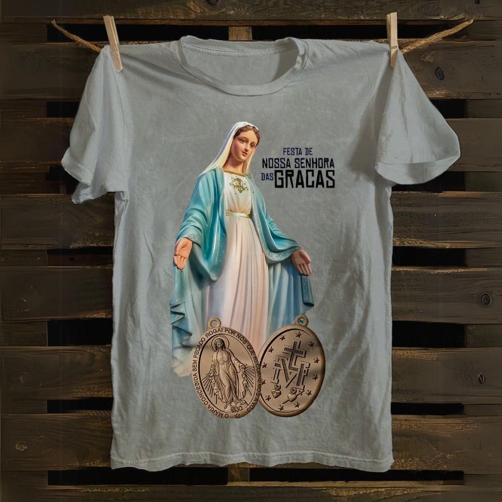 Thanks be to our Holy Mother Cotton T-shirt