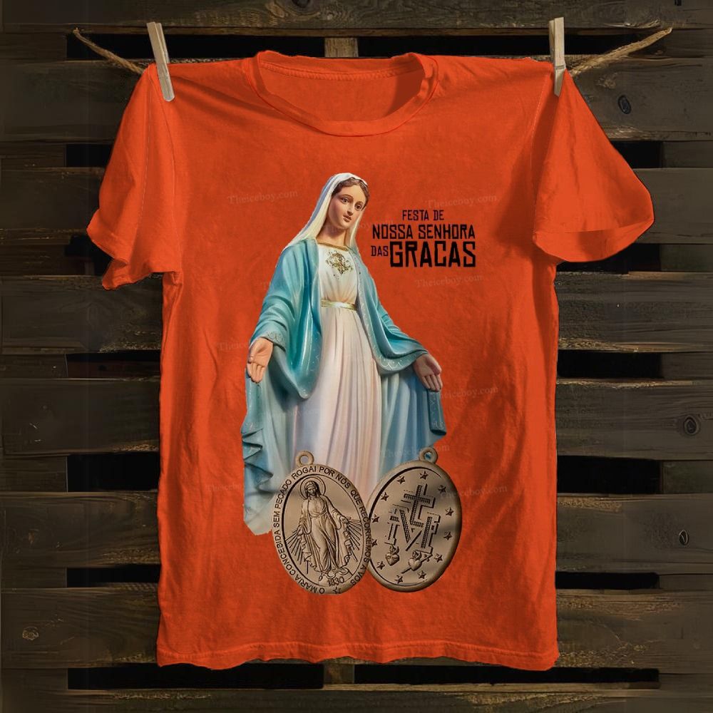 Thanks be to our Holy Mother Cotton T-shirt