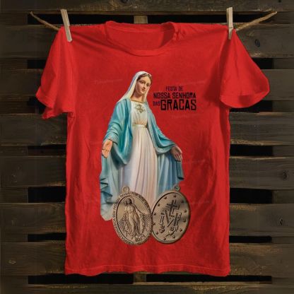Thanks be to our Holy Mother Cotton T-shirt