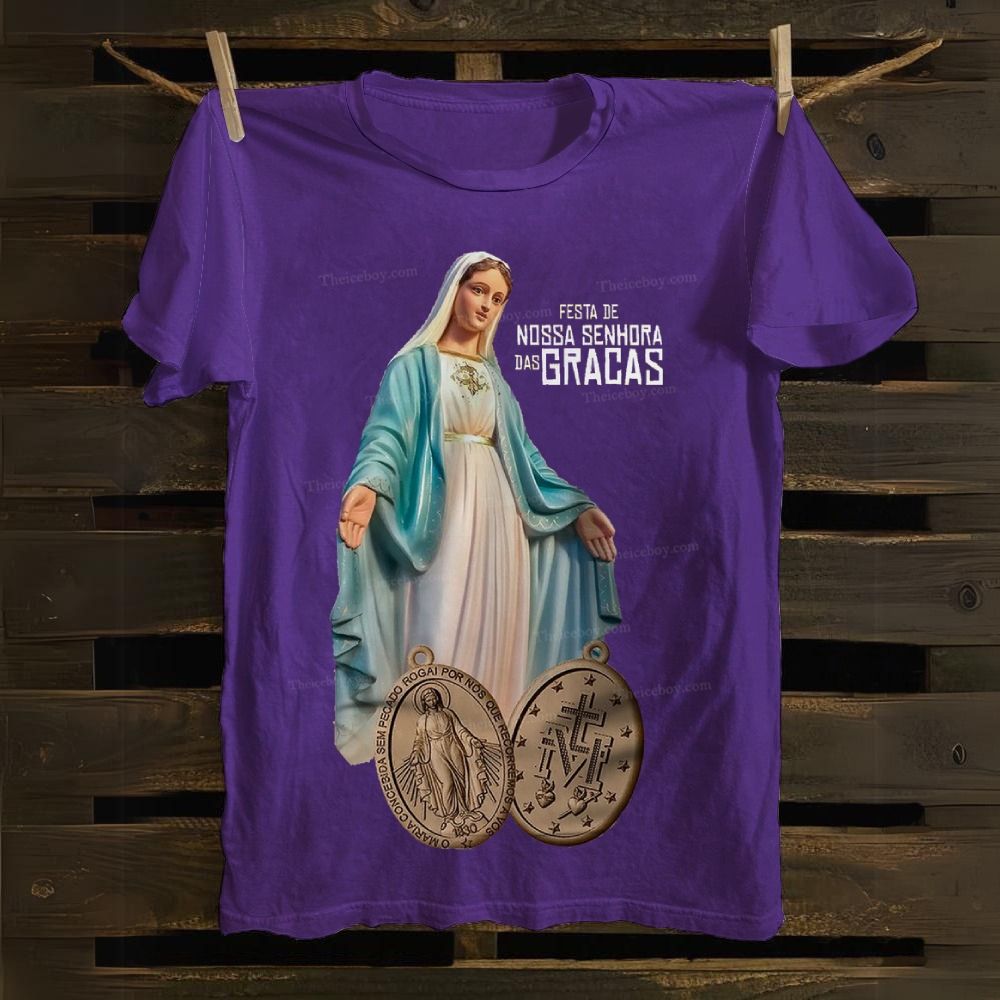 Thanks be to our Holy Mother Cotton T-shirt