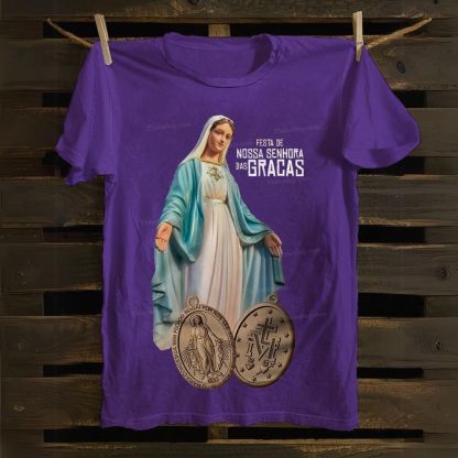 Thanks be to our Holy Mother Cotton T-shirt