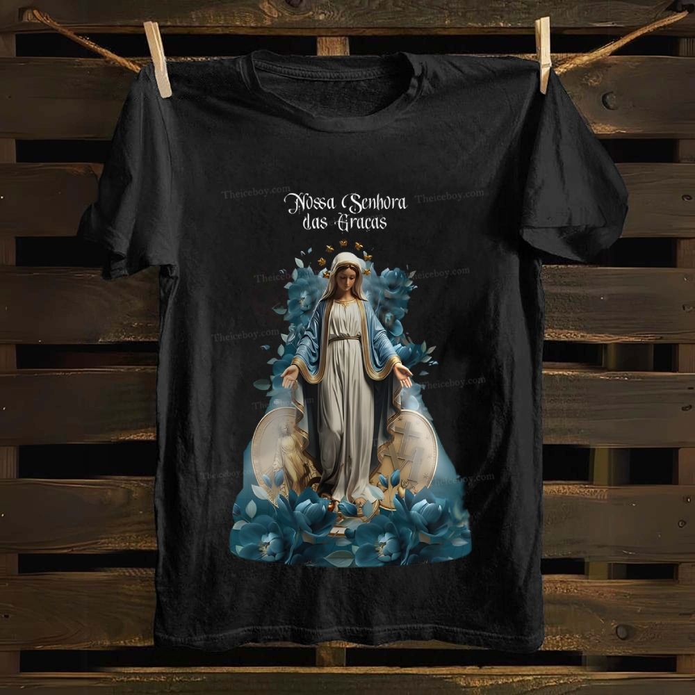 Virgin Mary Cotton T-shirt