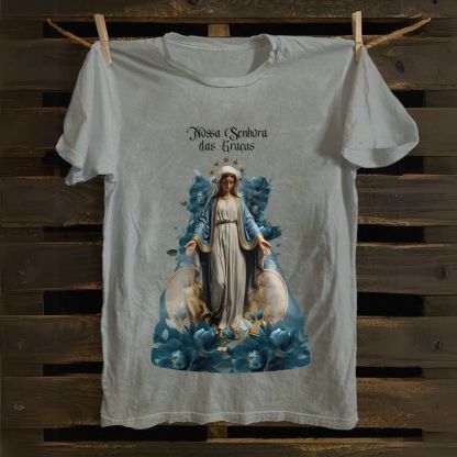 Virgin Mary Cotton T-shirt