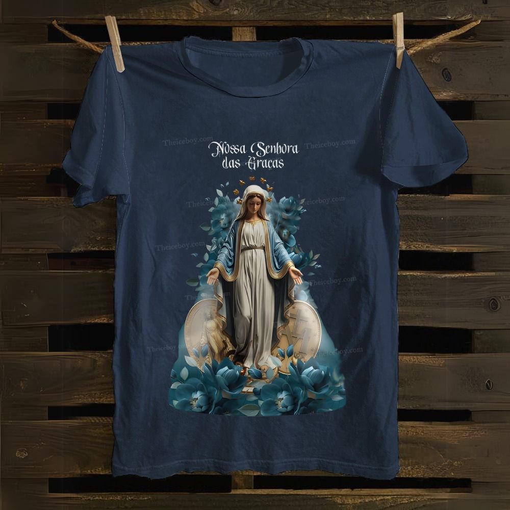 Virgin Mary Cotton T-shirt