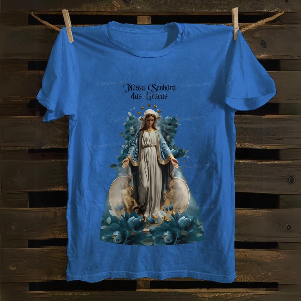Virgin Mary Cotton T-shirt