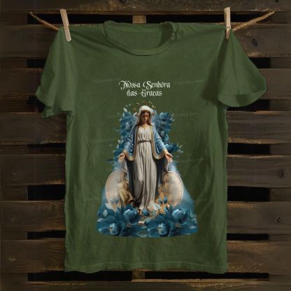 Virgin Mary Cotton T-shirt