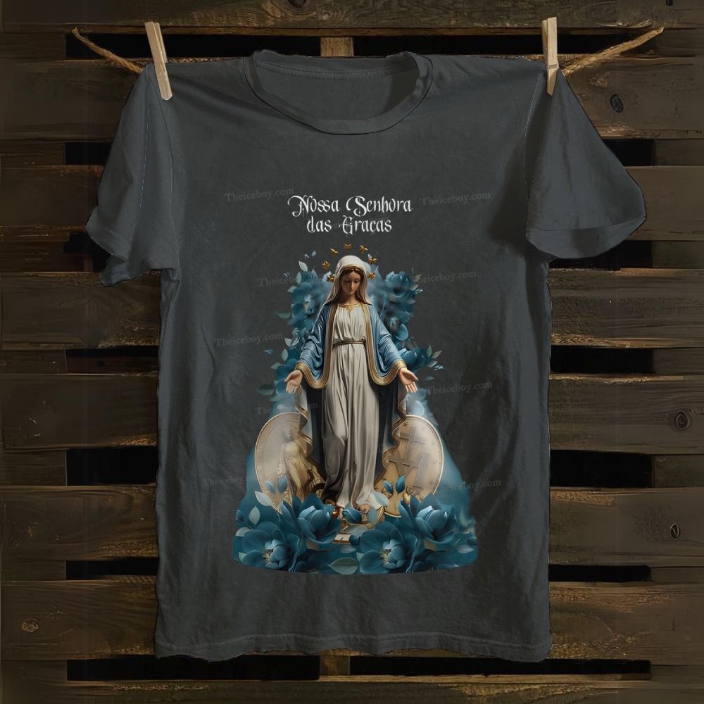 Virgin Mary Cotton T-shirt