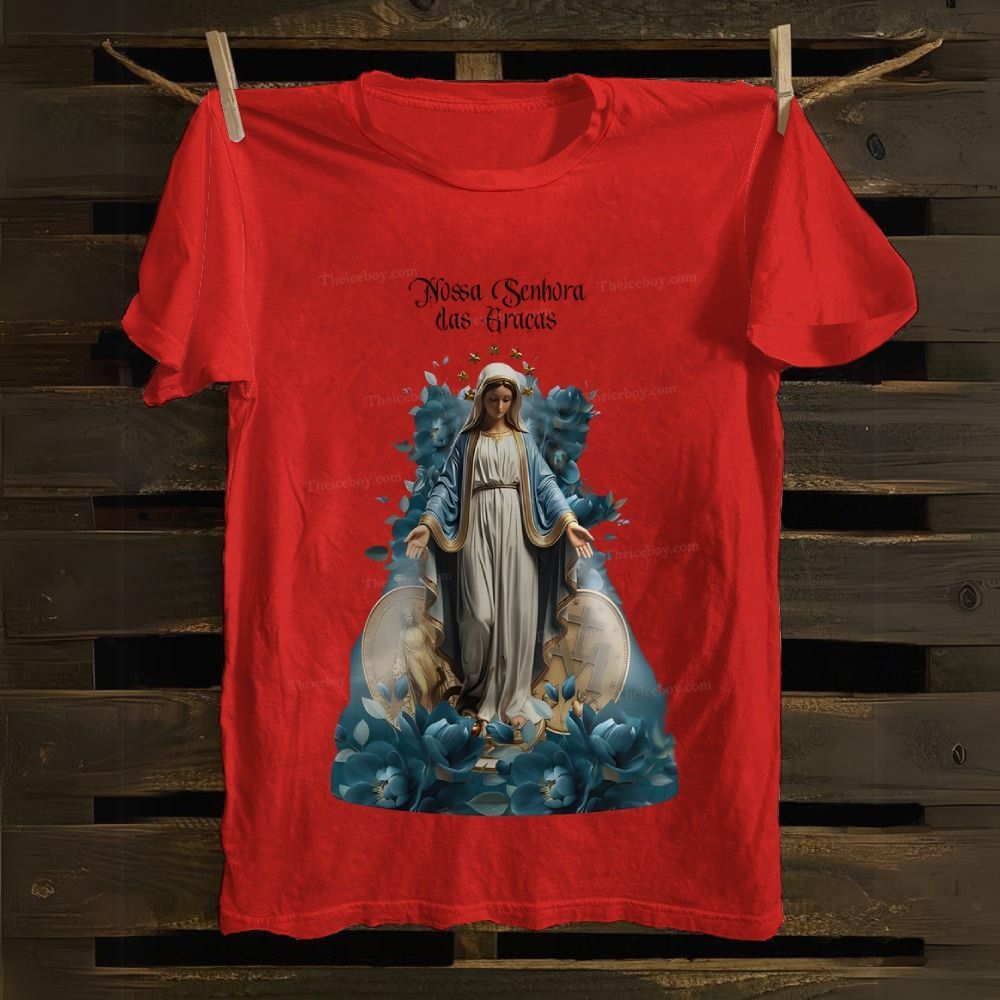 Virgin Mary Cotton T-shirt