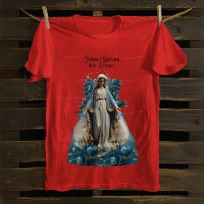 Virgin Mary Cotton T-shirt
