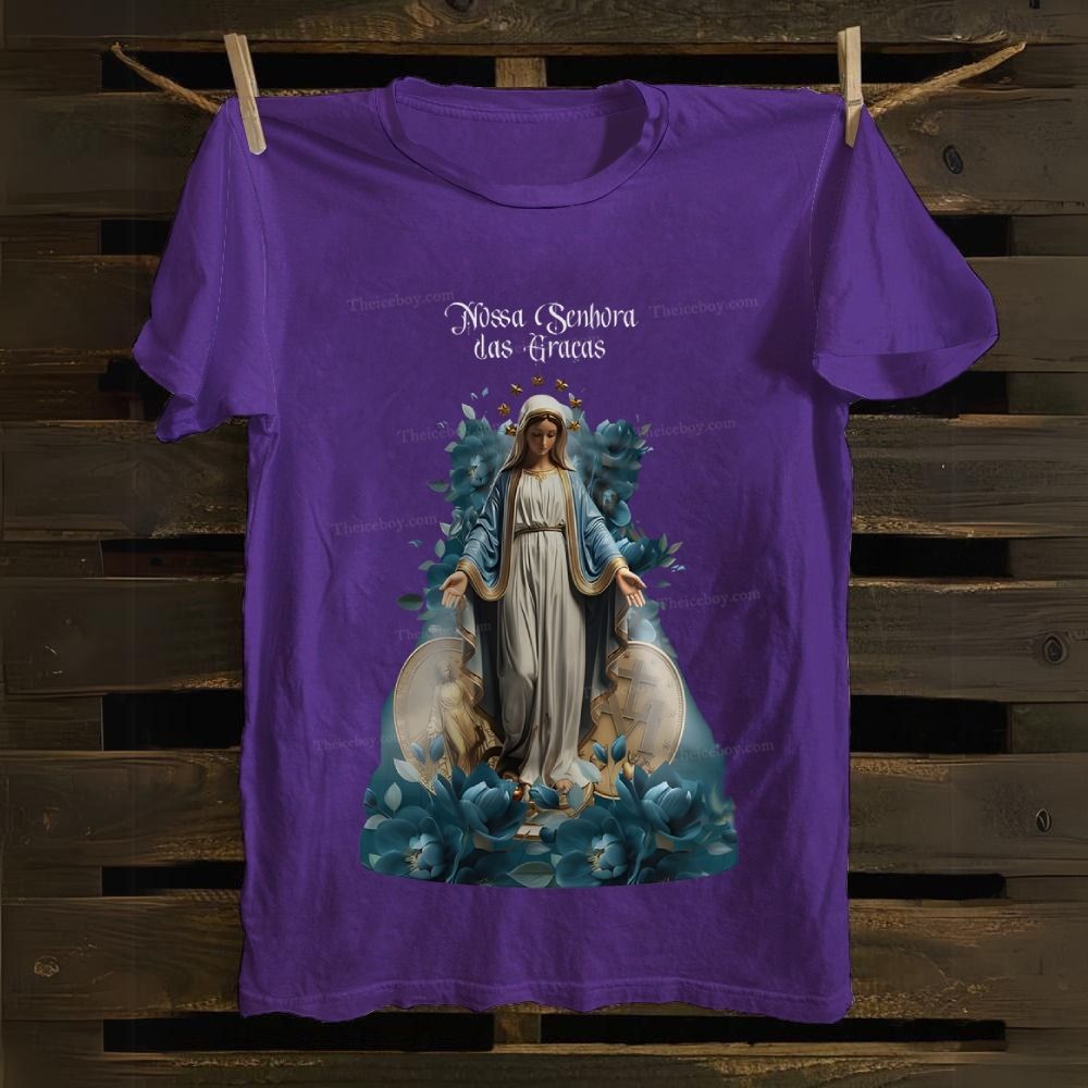 Virgin Mary Cotton T-shirt