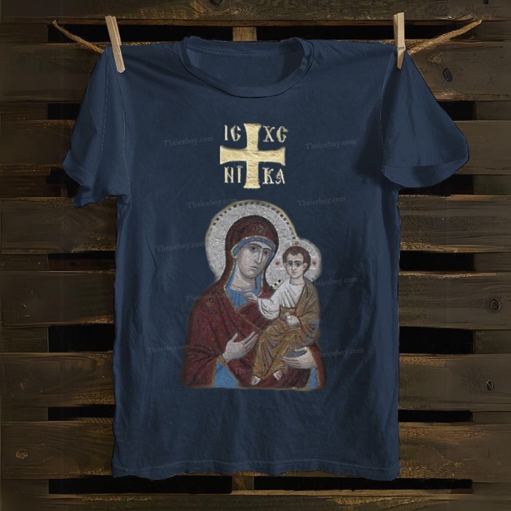 IC XC NIKA Orthodox Icons Cotton T-shirt