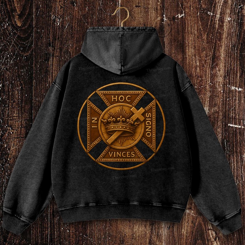 This Is A Sign That You Will Eventually Overcome The Difficulties Christian Washed Hoodie