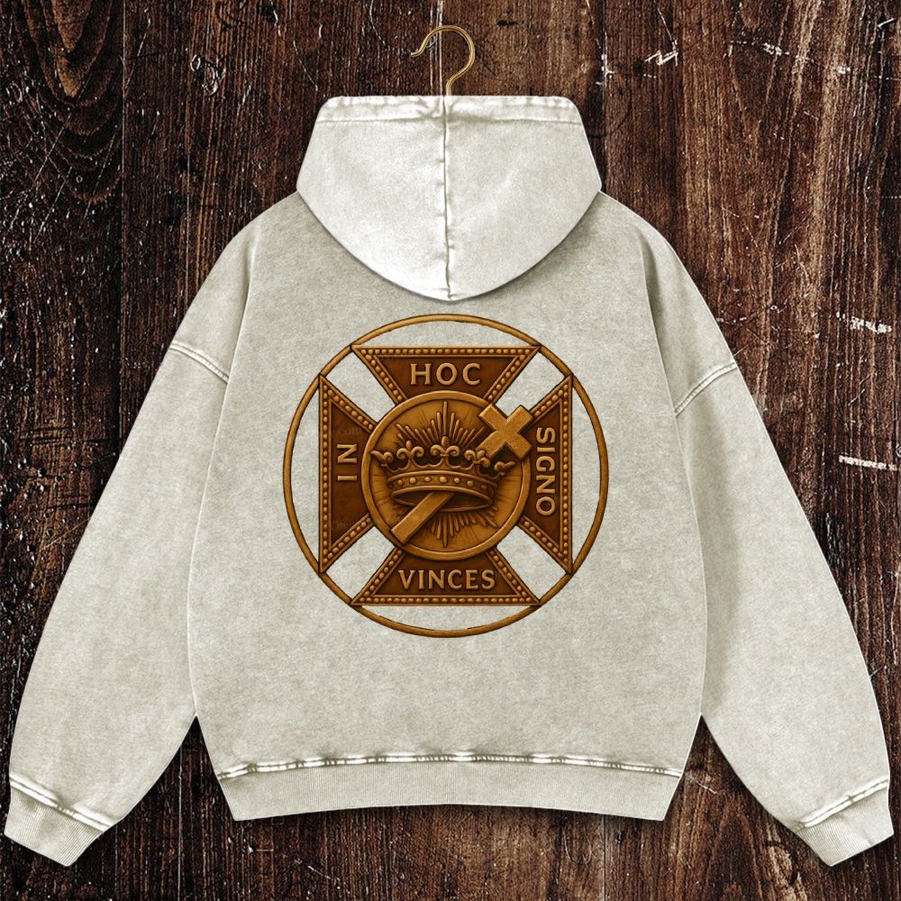 This Is A Sign That You Will Eventually Overcome The Difficulties Christian Washed Hoodie