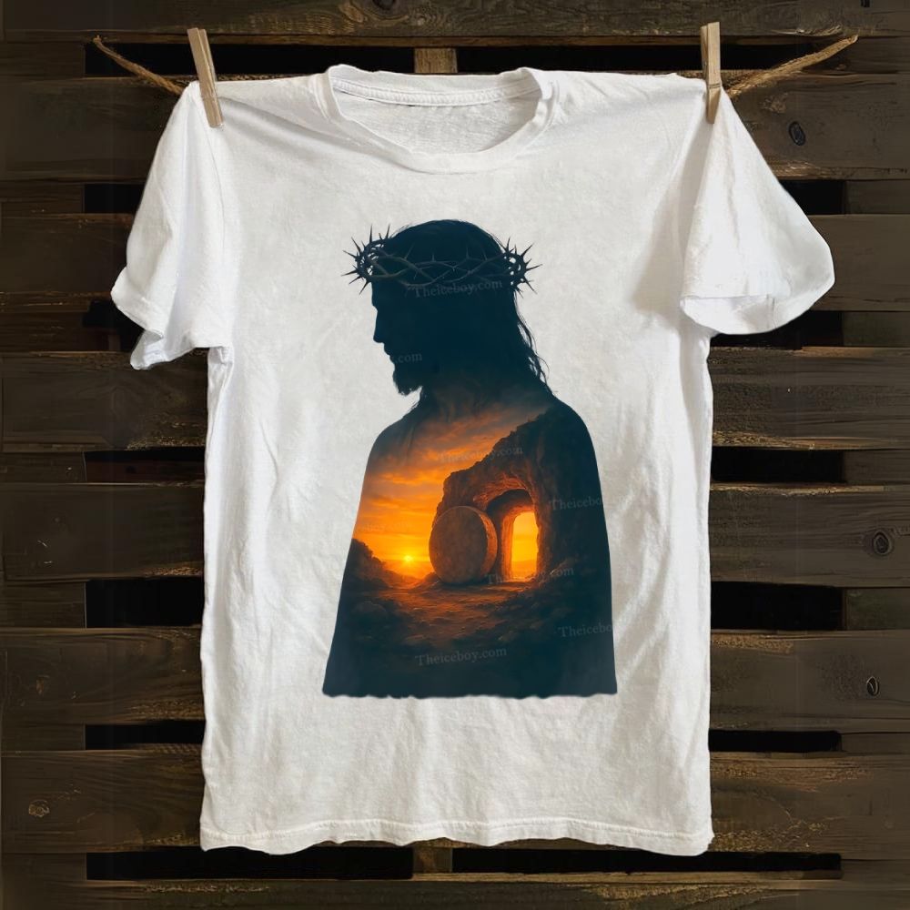 Jesus Resurrection Cotton T-shirt
