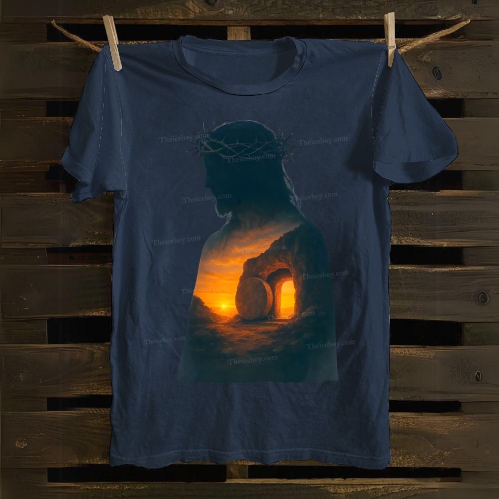 Jesus Resurrection Cotton T-shirt
