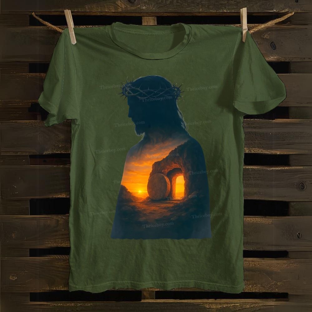 Jesus Resurrection Cotton T-shirt