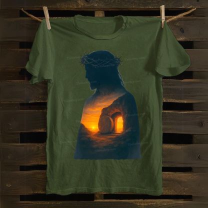 Jesus Resurrection Cotton T-shirt