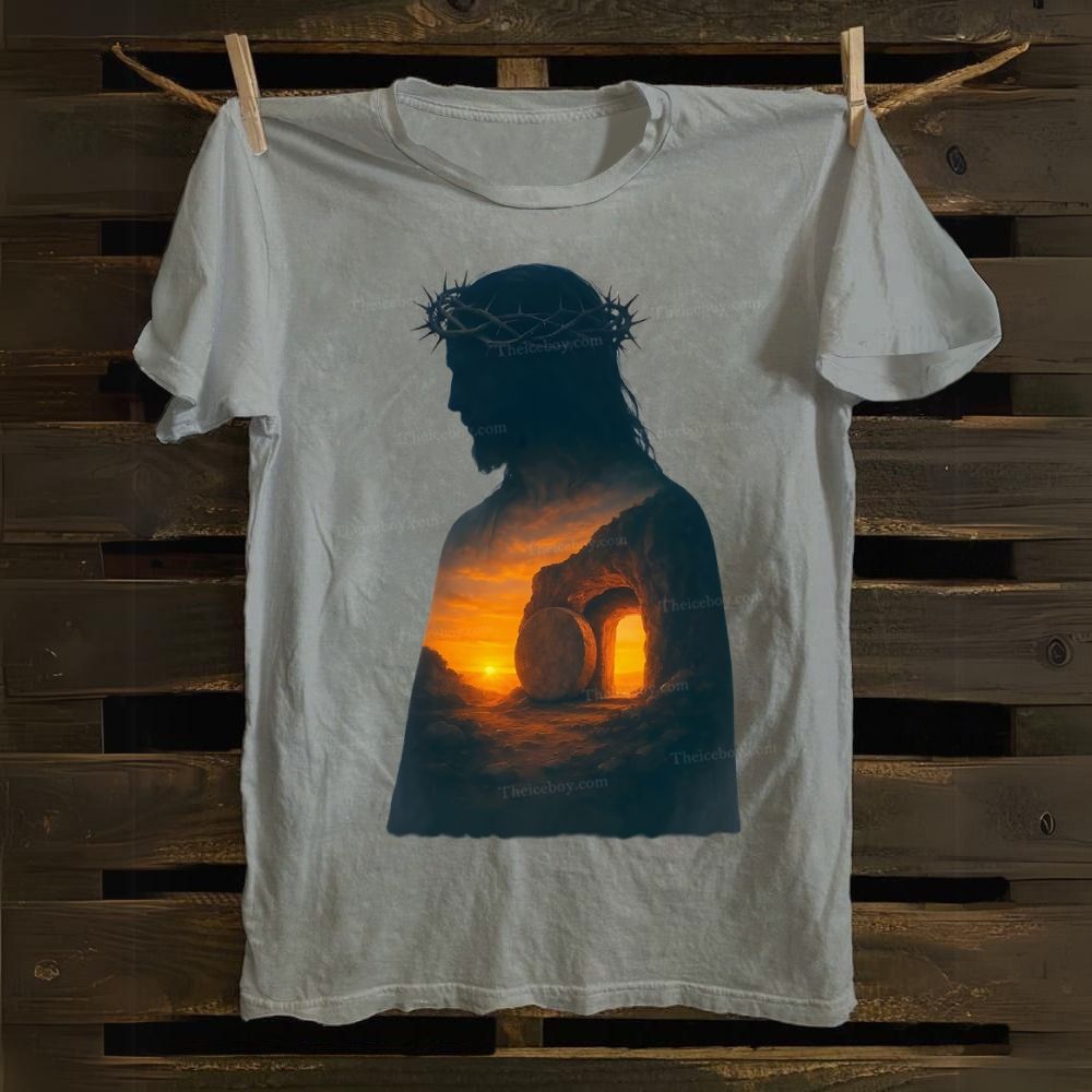 Jesus Resurrection Cotton T-shirt