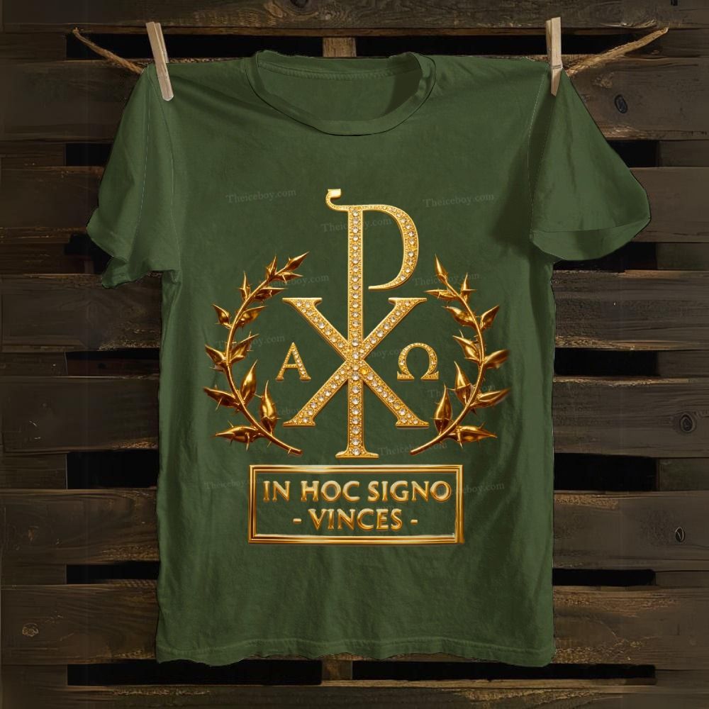 Symbol of Jesus Christ Cotton T-shirt