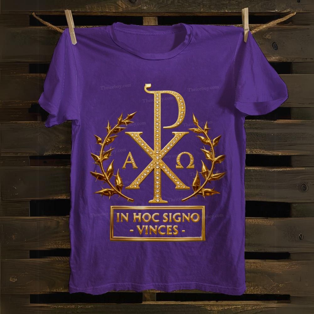 Symbol of Jesus Christ Cotton T-shirt