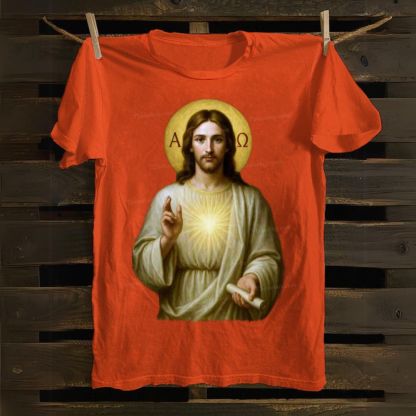 Alpha and the Omega Icon Cotton T-shirt