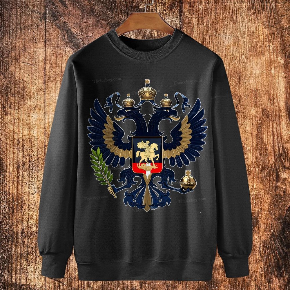 Orthodox Wings Cotton Crewneck Sweatshirt