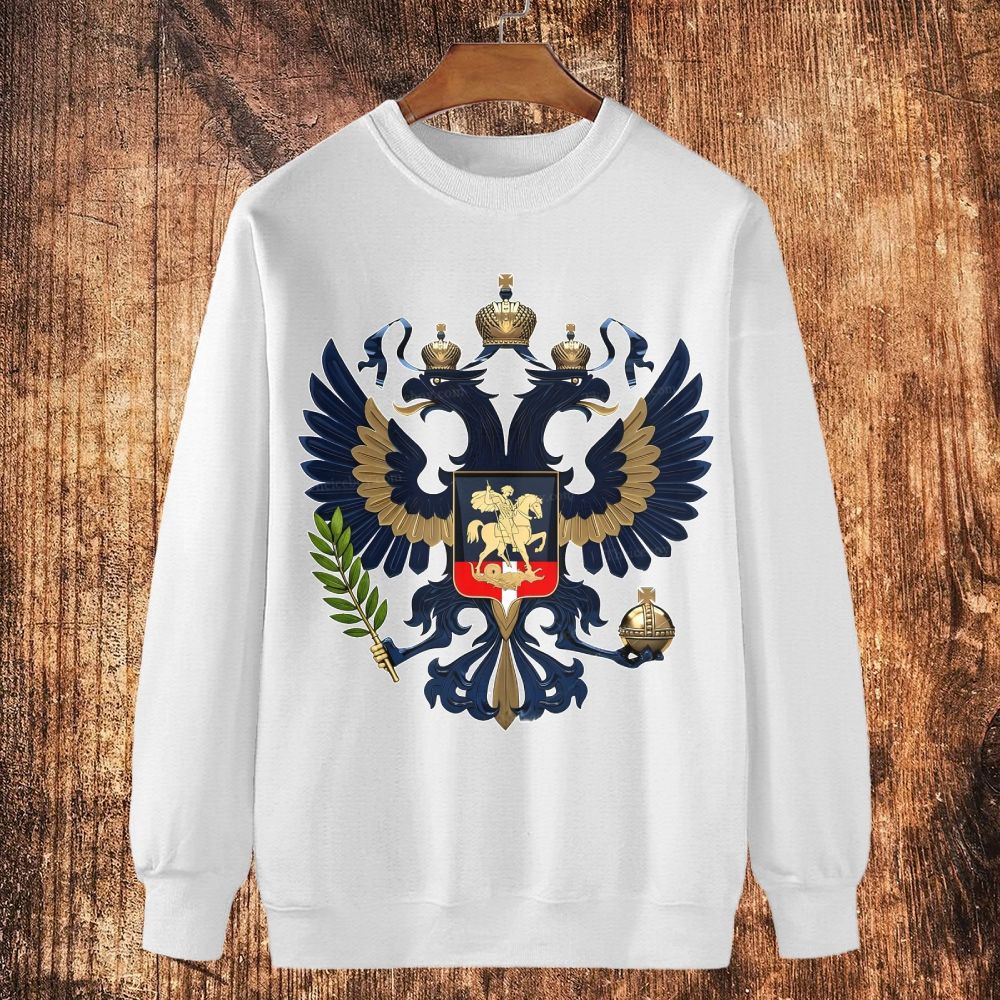 Orthodox Wings Cotton Crewneck Sweatshirt