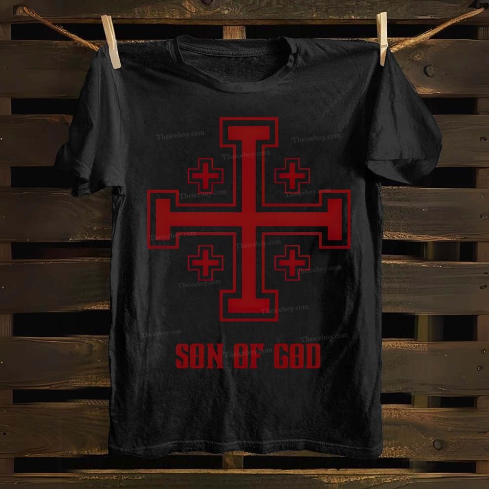 Crusader gear son of God shirt Cotton T-shirt