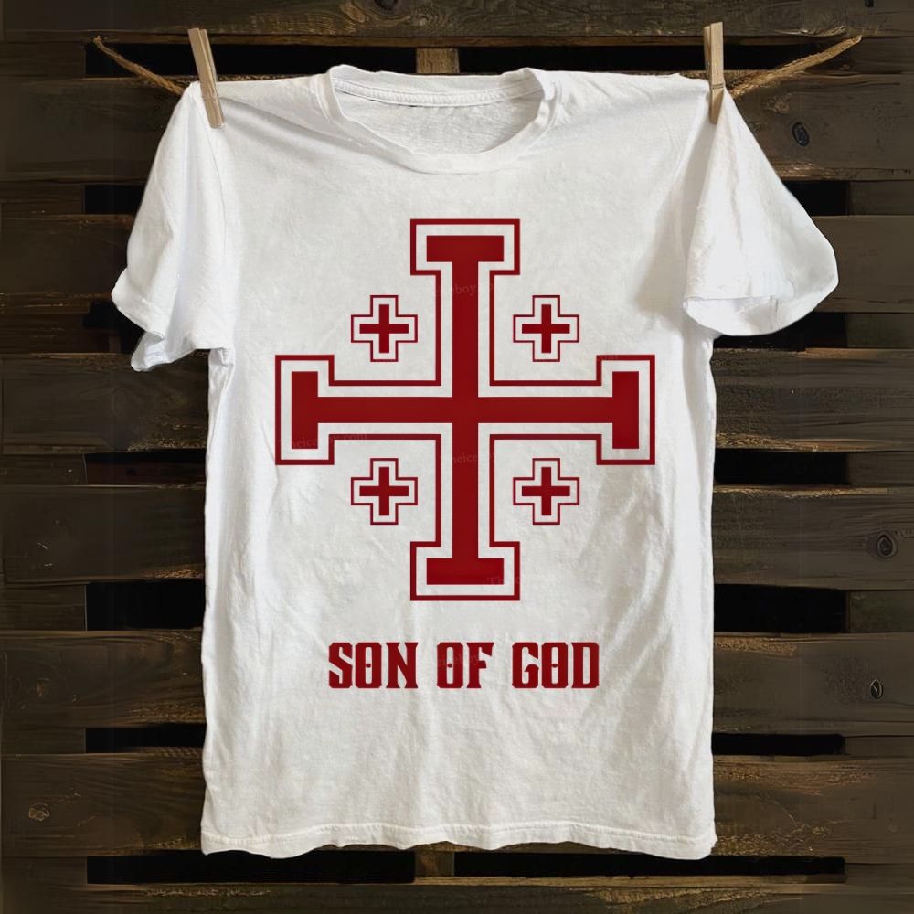 Crusader gear son of God shirt Cotton T-shirt