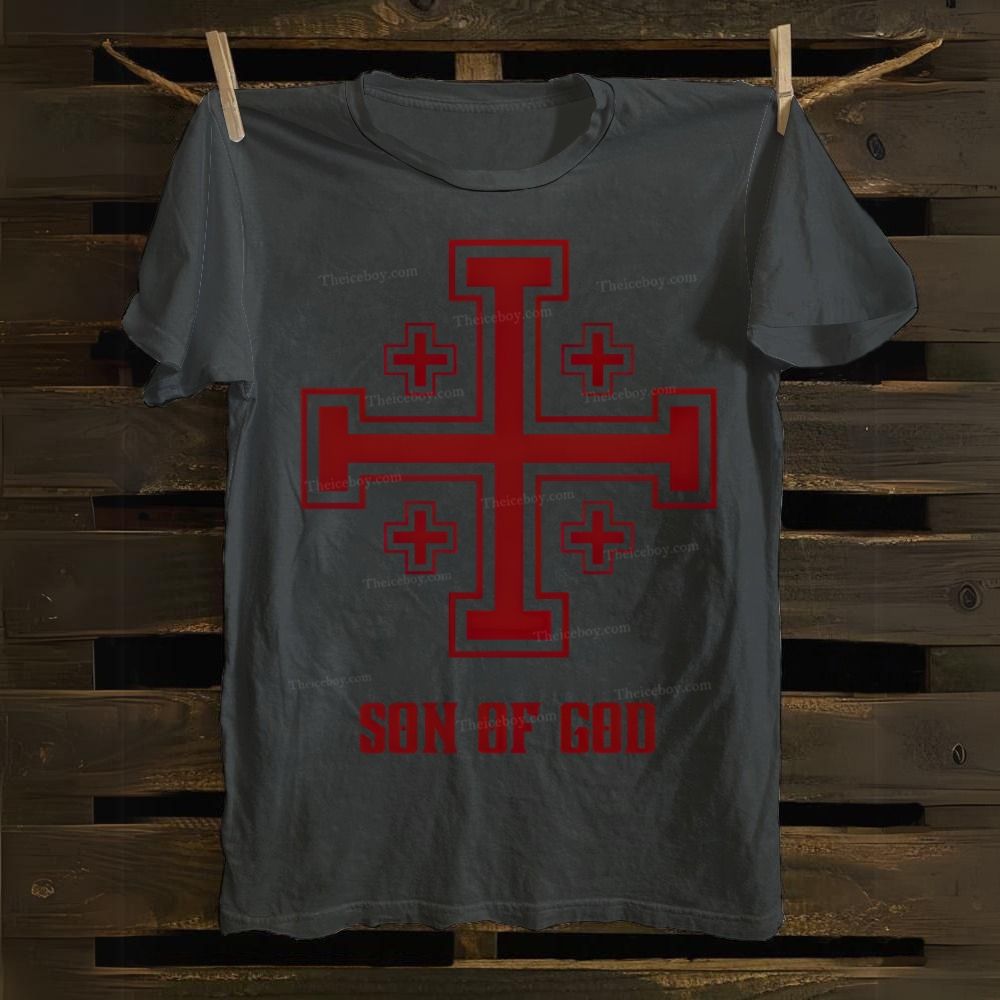 Crusader gear son of God shirt Cotton T-shirt
