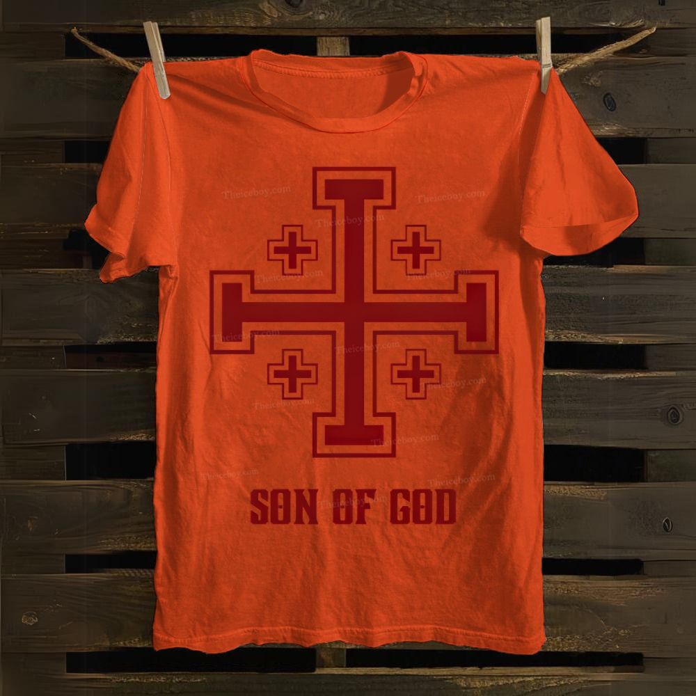 Crusader gear son of God shirt Cotton T-shirt