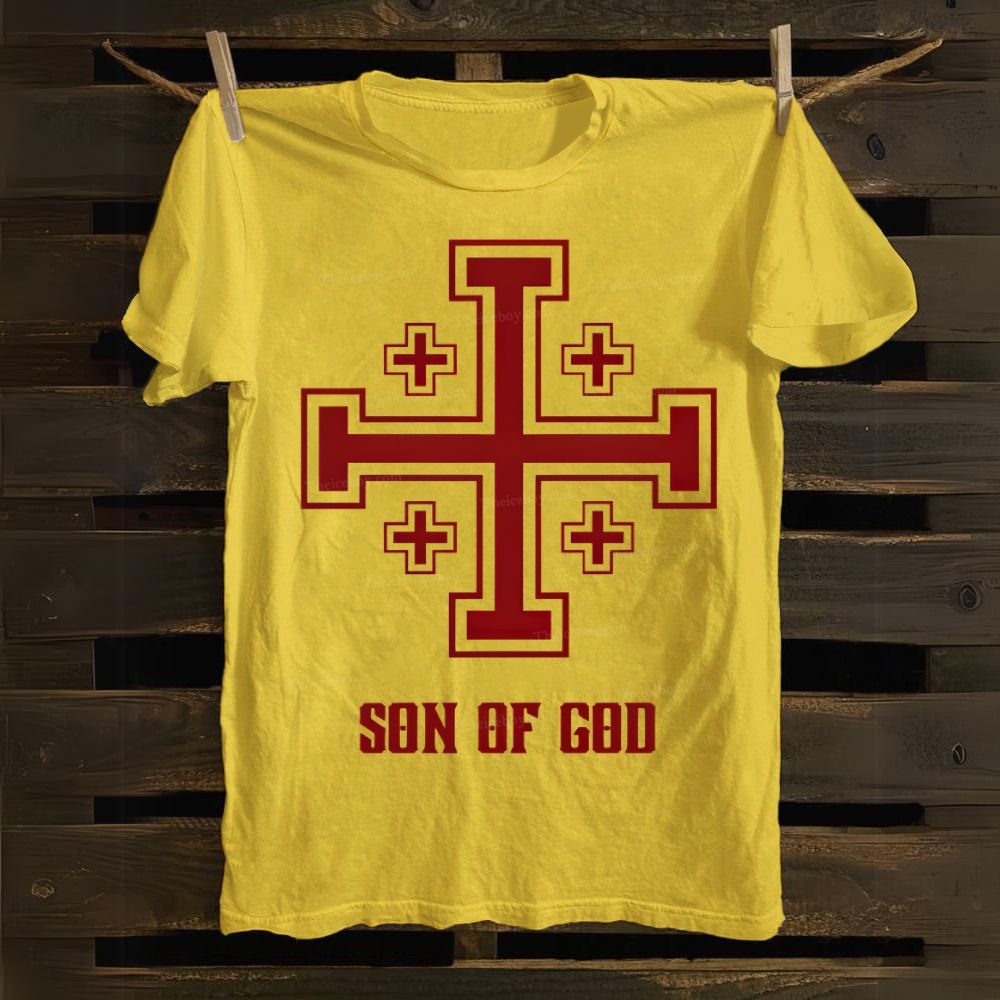 Crusader gear son of God shirt Cotton T-shirt