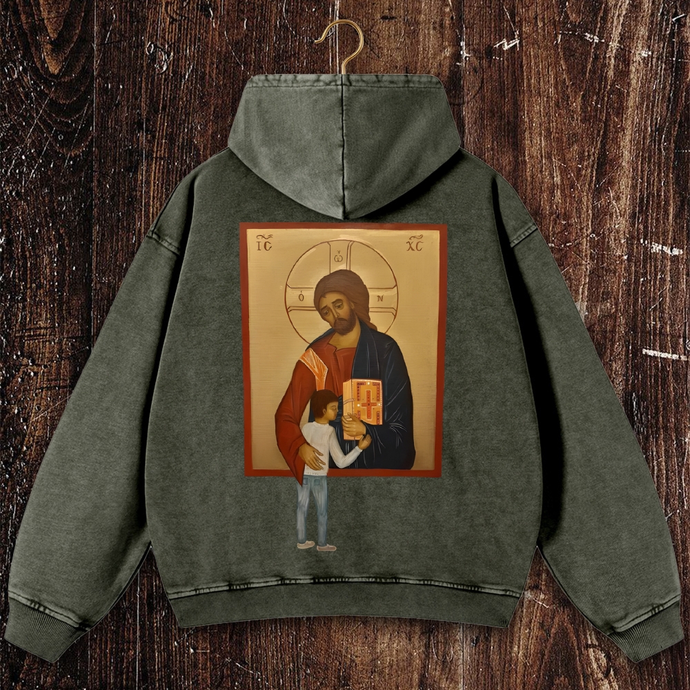 IC XC Christian Washed Hoodie