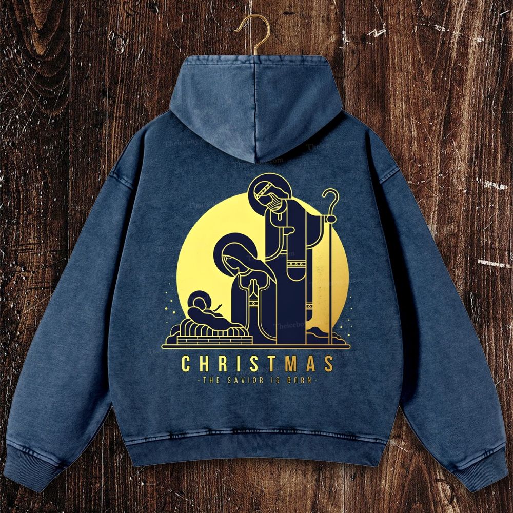 Christmas Washed Hoodie