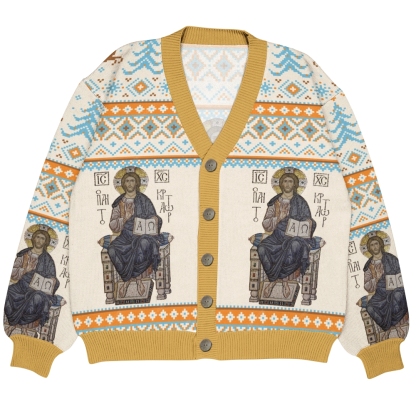 IC XC Ugly Cardigan Sweater